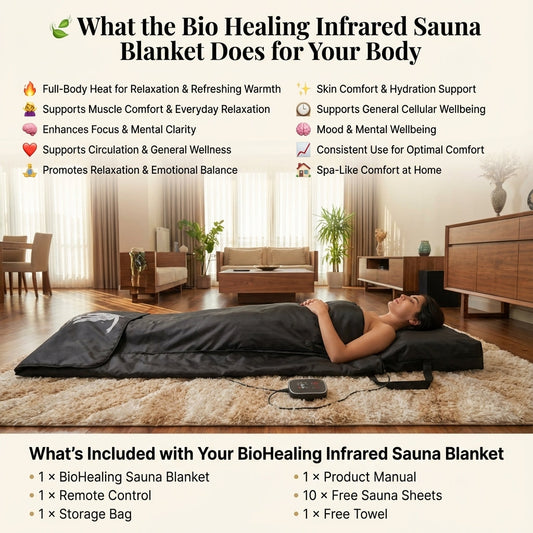 Infrared Sauna Blanket Australia 2026: The Complete Guide to Detox, Recovery &amp; Relaxation at Home