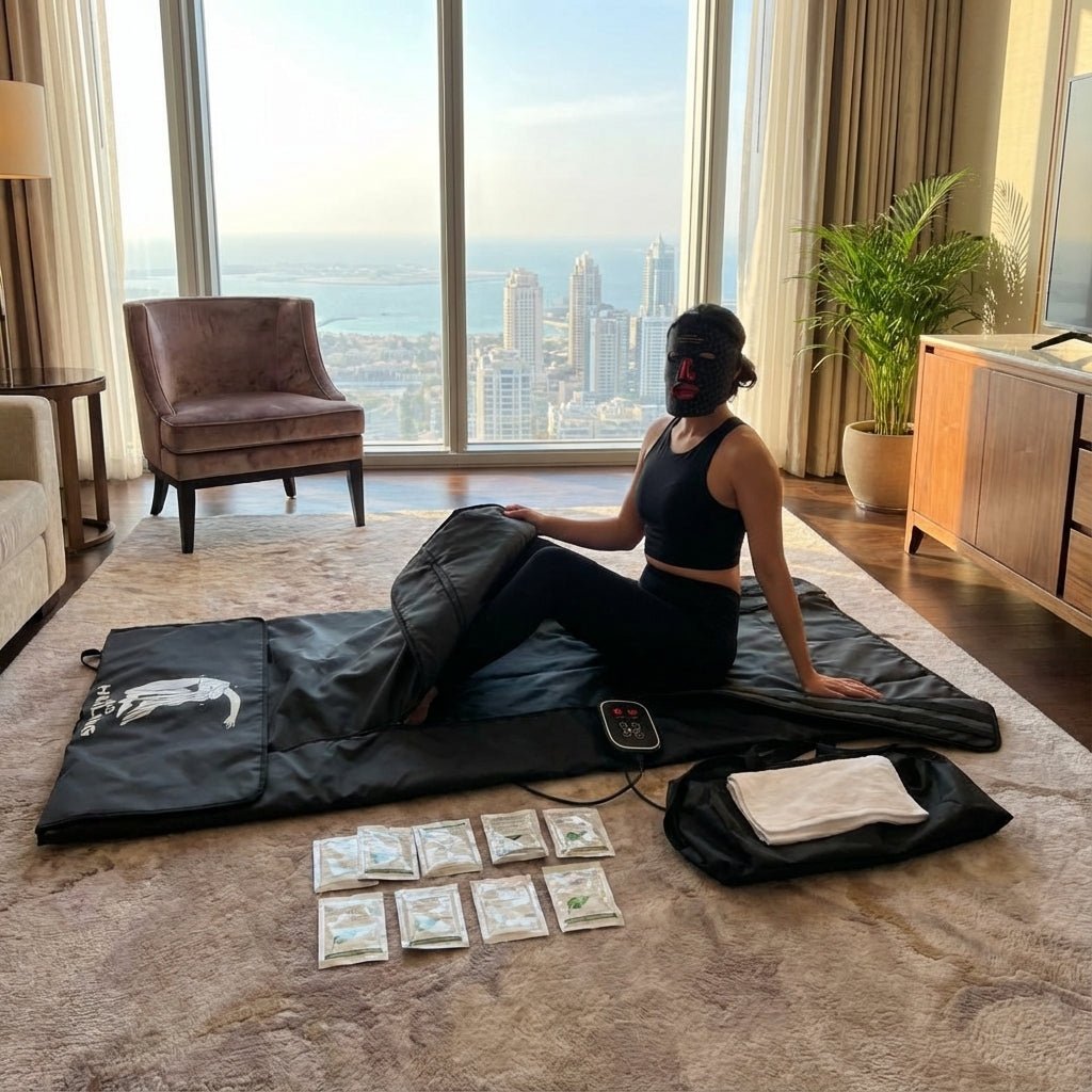 Infrared Sauna Blanket – Far Infrared FIR, Portable, Low EMF | Bio Healing