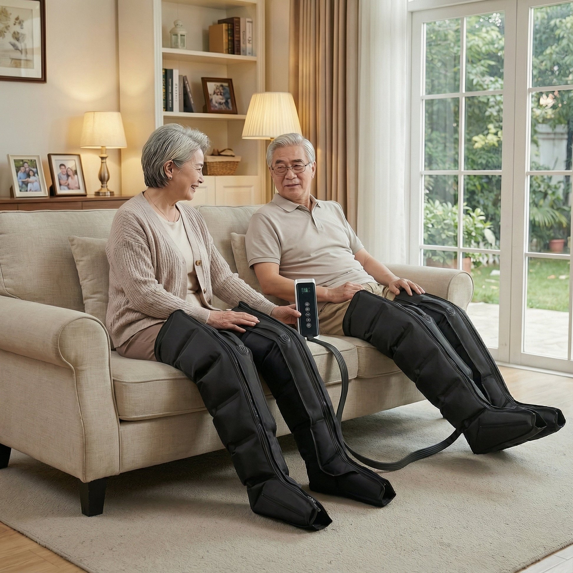 Leg Heat Air Compression Massager