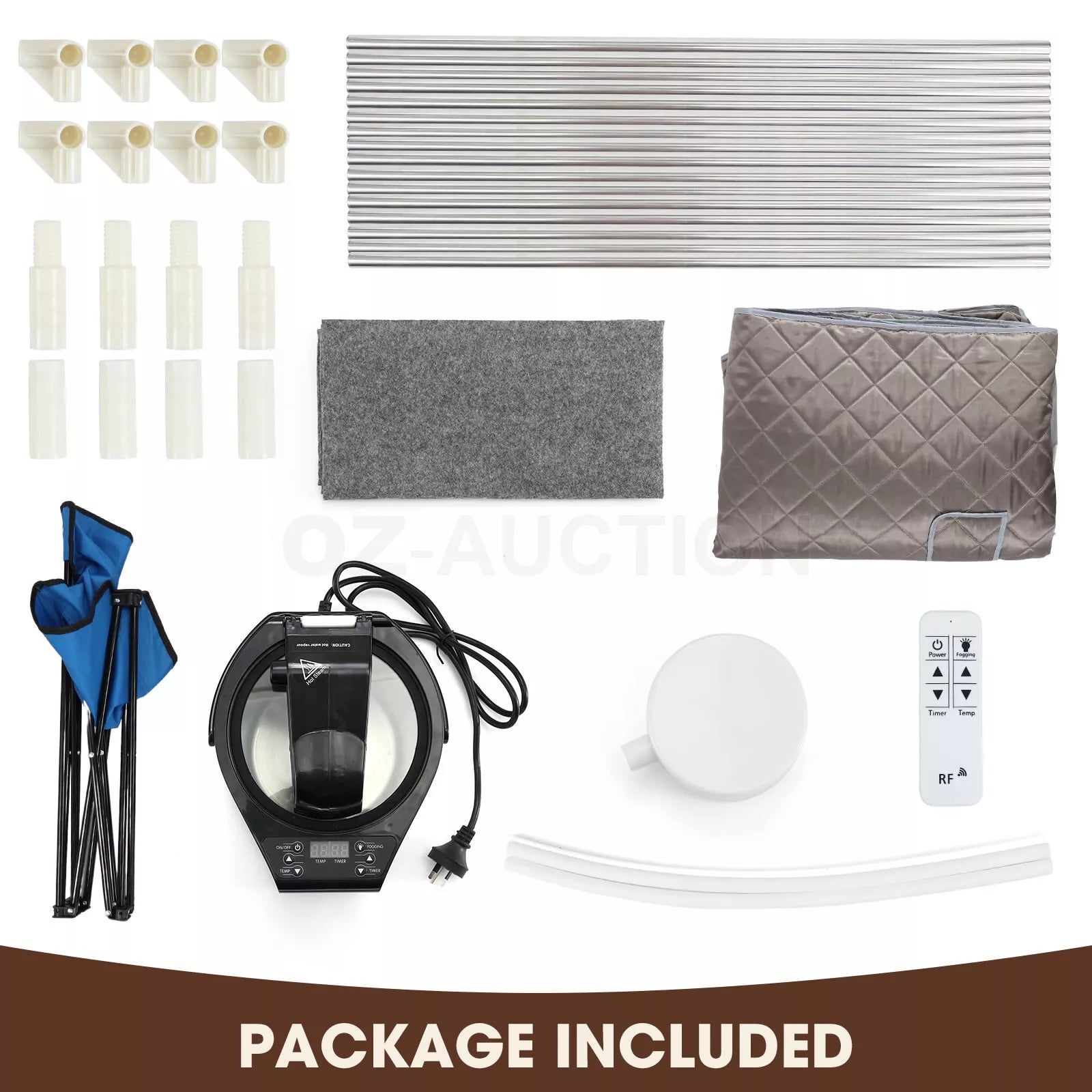 Home steam sauna tent